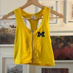 ZooZats UMich tank top spirit wear University of Michigan UofM U of M